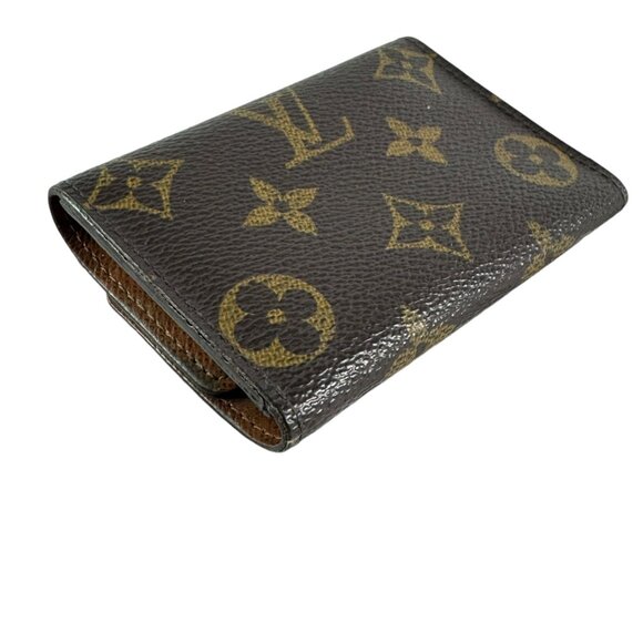 LOUIS VUITTON Brown Canvas Monogram Key Holder 6 Rings Made in France - Picture 13 of 14